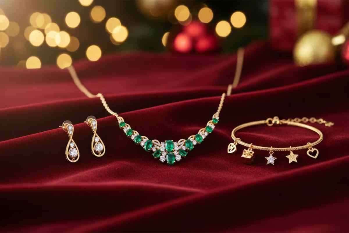 2. Idei cadou mama - cadouri speciale pentru cea mai importanta femeie_Set elegant de bijuterii pentru mama cu cercei, colier si bratara