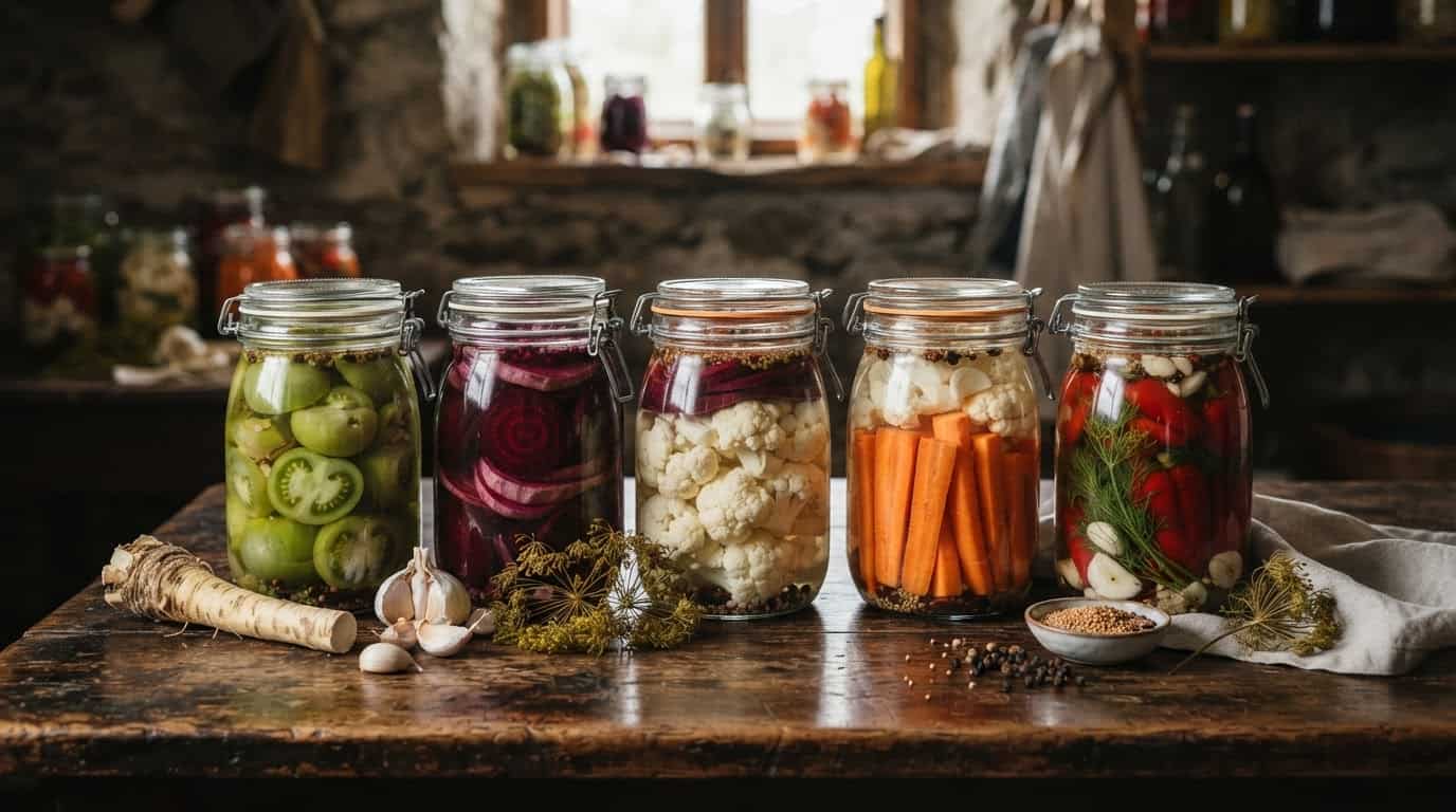 Ce legume poti mura pentru iarna, dincolo de castraveti