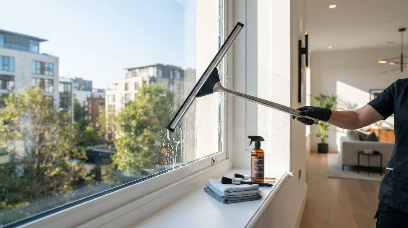 Cum cureti geamurile dupa renovare fara sa lasi urme