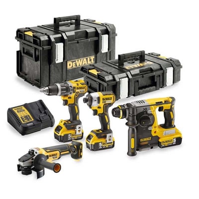 set-4-scule-dewalt-dck422p3-18v-dcd796-dcf887-dcg405-dch273-dcb184x3-statie-tough-system-ds150-ds300