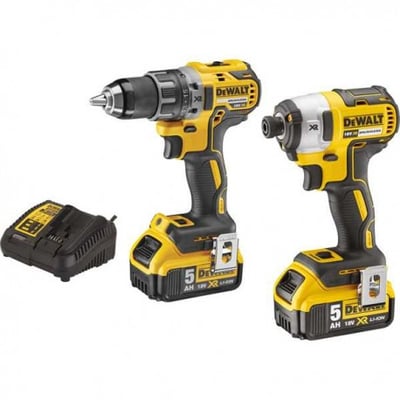 set-dewalt-dck268p2t-masina-de-gaurit-si-insurubat-dcd791-si-dcf887-cu-2-acumulatori-5ah-tstak-ii